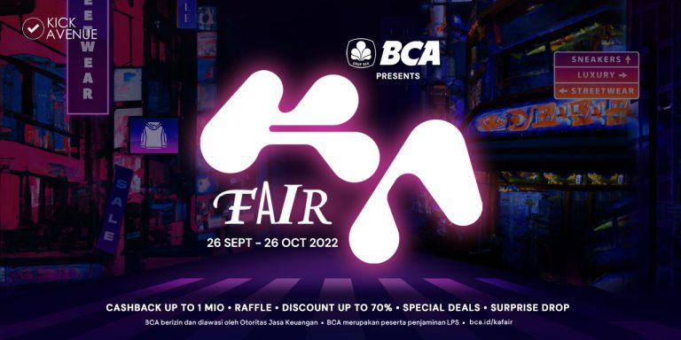 Kick Avenue Fair 2022, Festival Hype Fashion Online Terbesar di Indonesia