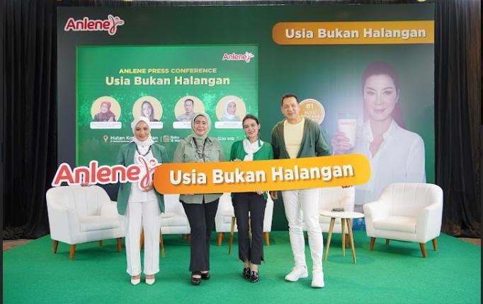 Ajak Masyarakat Terus Bergerak Aktif, Anlene Kampanyekan “Usia Bukan Halangan”