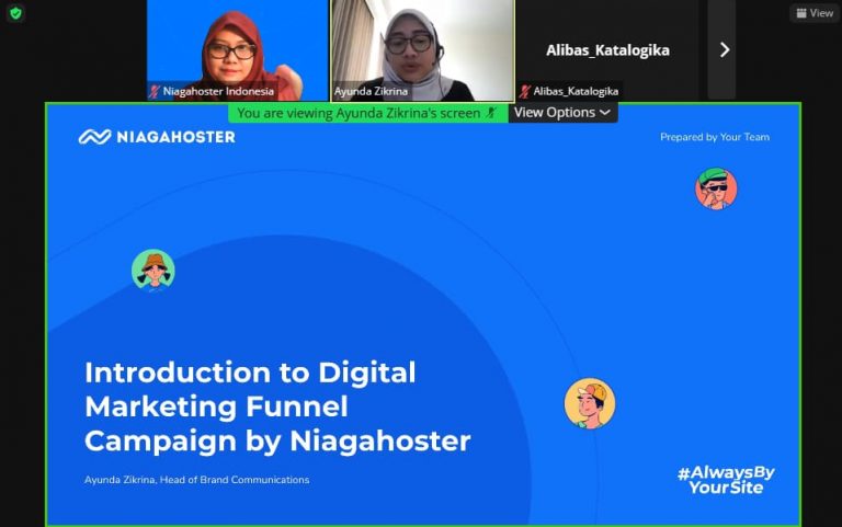 Penuhi Kebutuhan Pasar, Niagahoster Inisiasi Digital Marketing Funnel