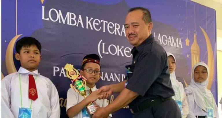 M Aidan Siswa SD Angkasa 12 Raih Juara 1 Lomba MHQ