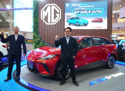 MG Gebrak Pasar Tanah Air Dengan Mobil Listrik MG4 EV