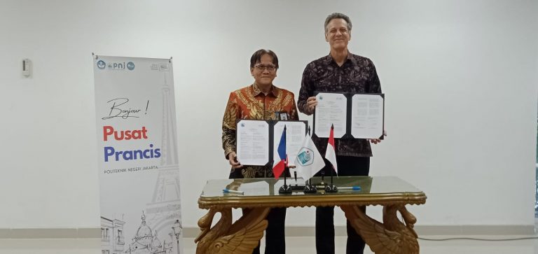 Kolaborasi Pendidikan dan Budaya Prancis, PNJ Teken MoU dengan IFI