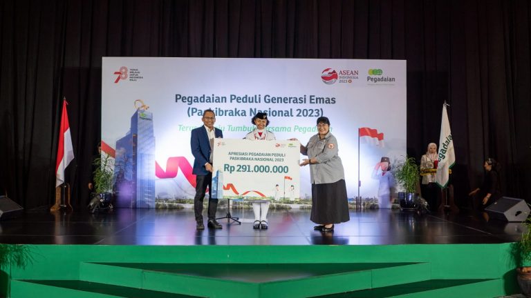 Pegadaian Peduli Generasi Emas Paskibraka 2023