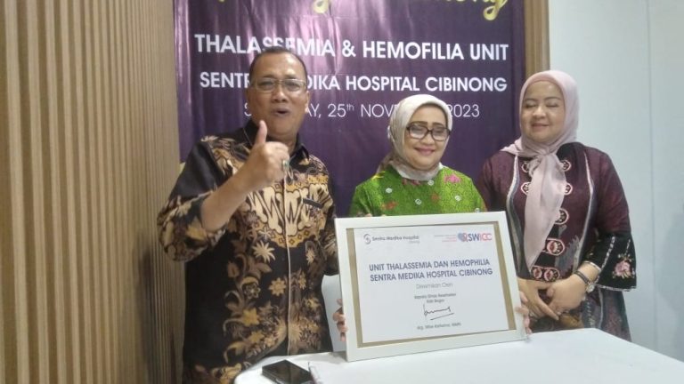 RS Sentra Medika Hospital Cibinong Resmikan Unit Thalassemia dan Hemofilia